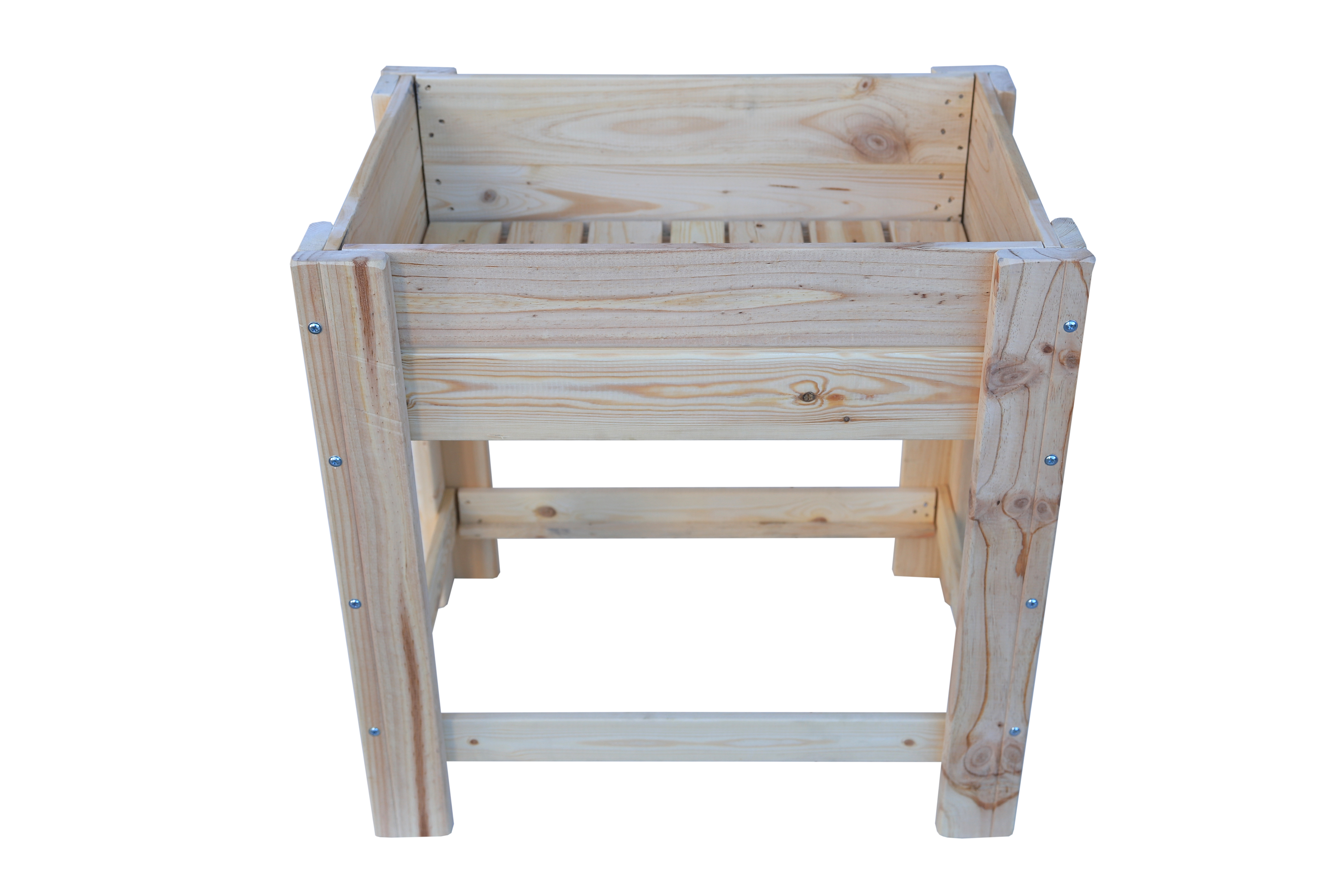 Mesa de cultivo de madera 79x56x80 cm 60l la huerta natural - madelea