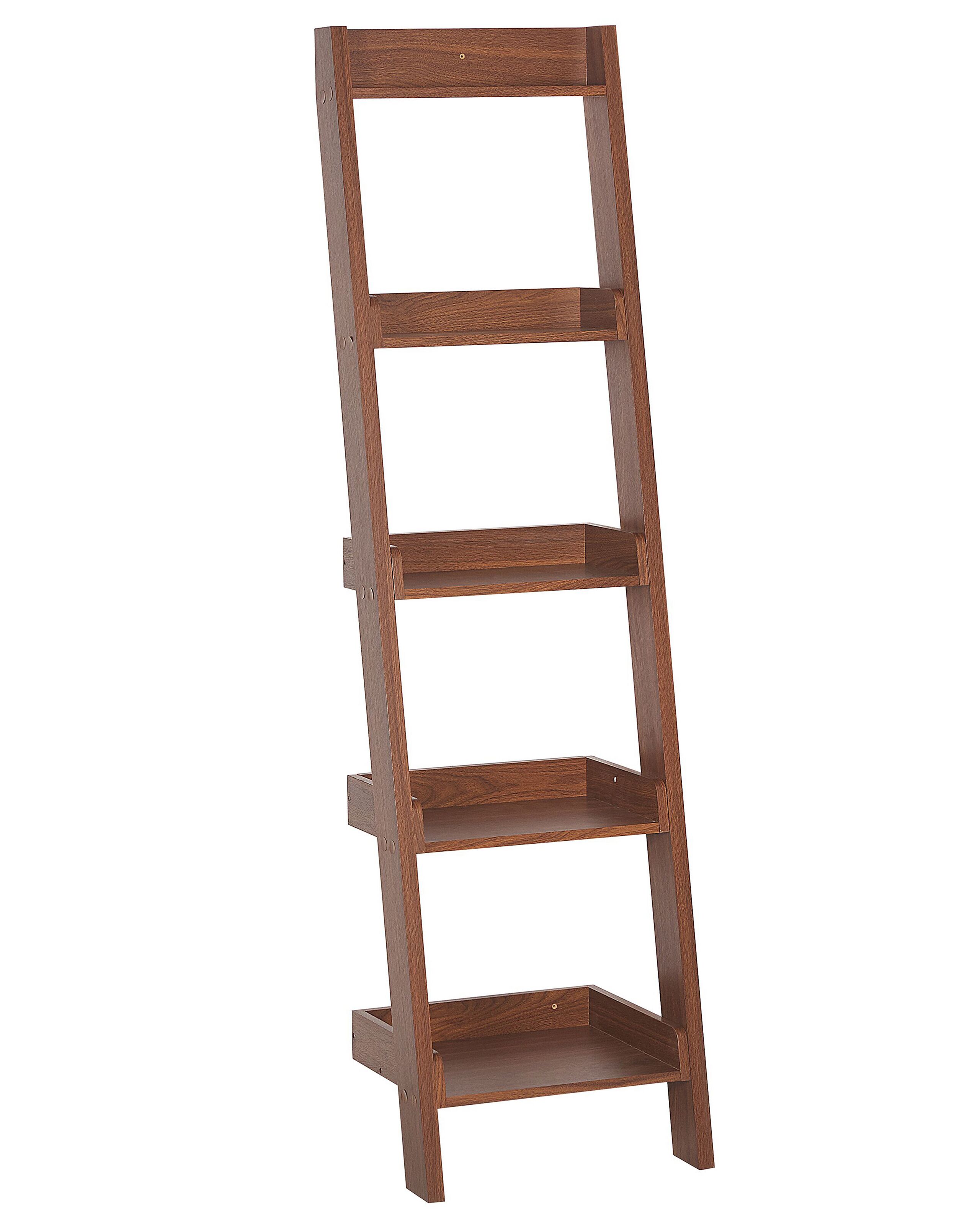 Estantería de 5 niveles mobile duo 169 cm marrón oscuro