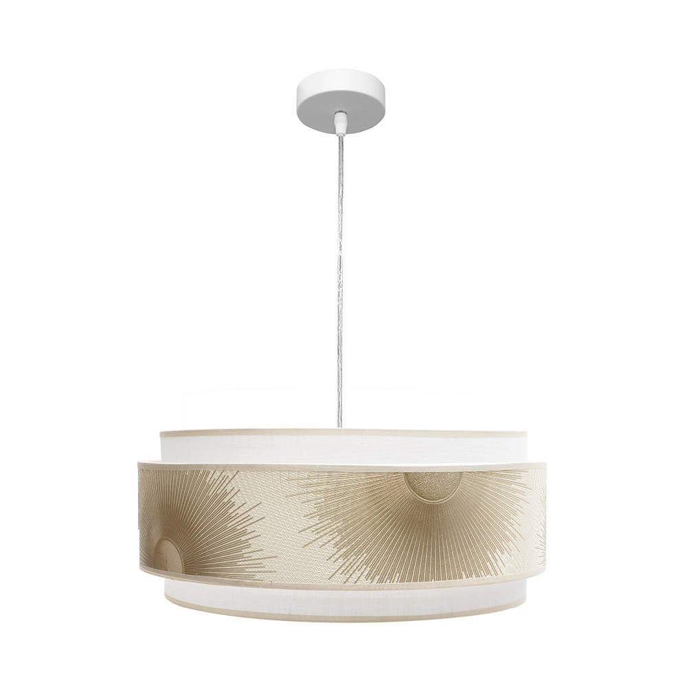 Lampara de techo nepal dorado 50cm