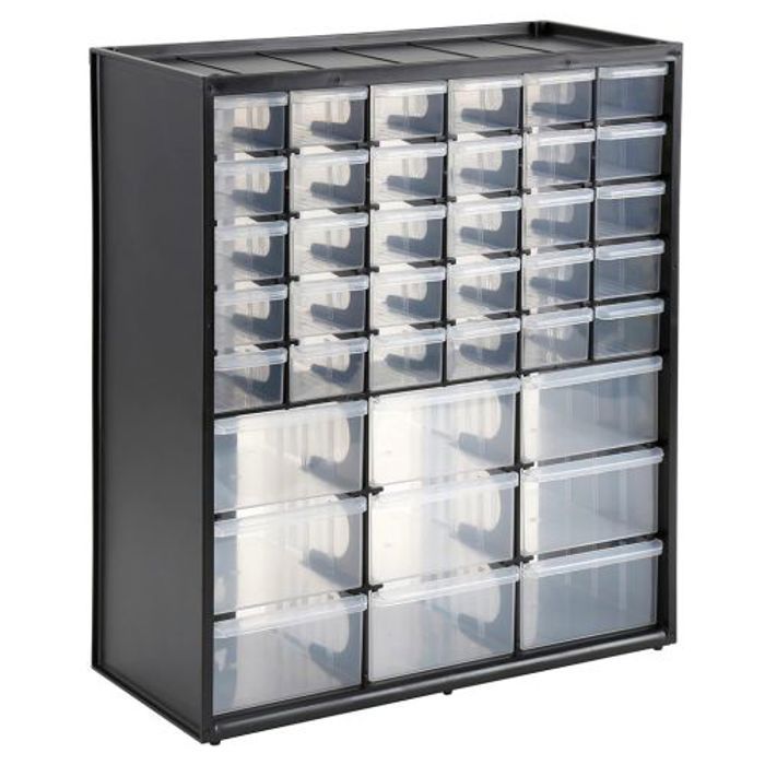 Caja de almacenamiento - stanley - 1-93-981 - 39 compartimentos