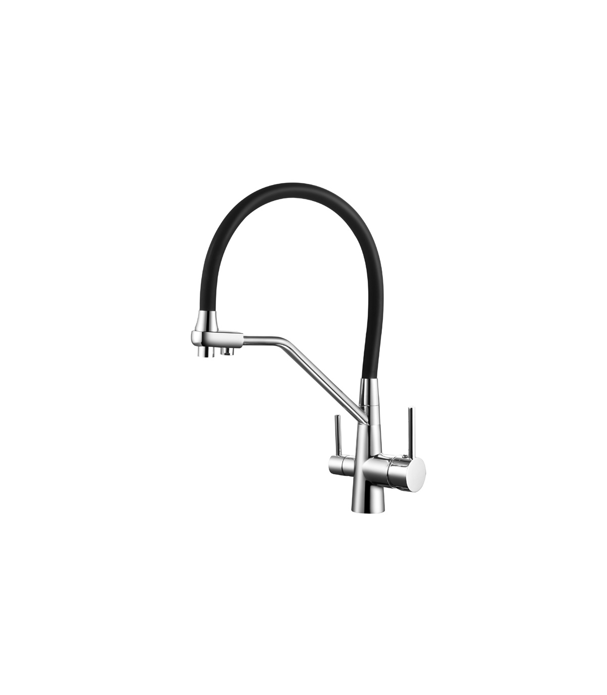 Grifo monomando fregadero osmosis 3 vías extraíble moderno