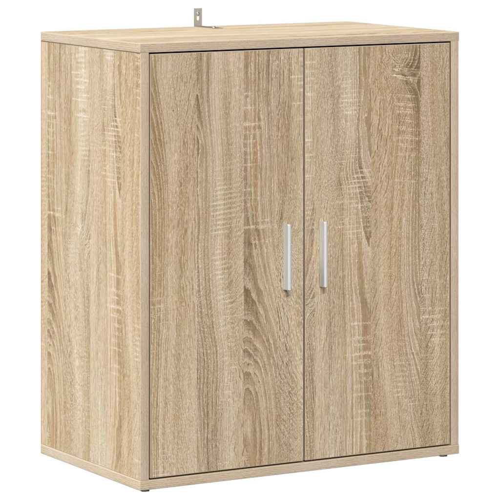 vidaXL zapatero madera de ingeniería roble sonoma 60x35x70 cm