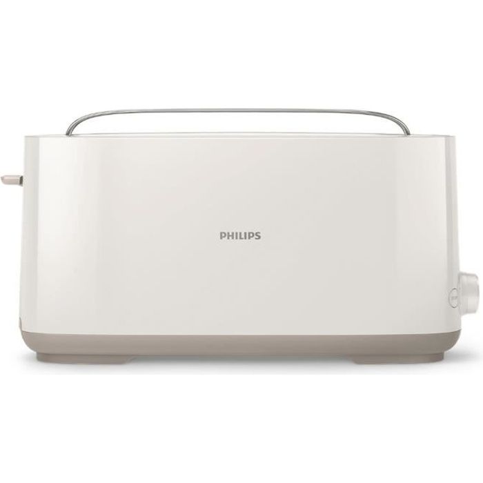 Tostadora - philips - hd2590/00 - colección daily desayuno - 1 ranura larga