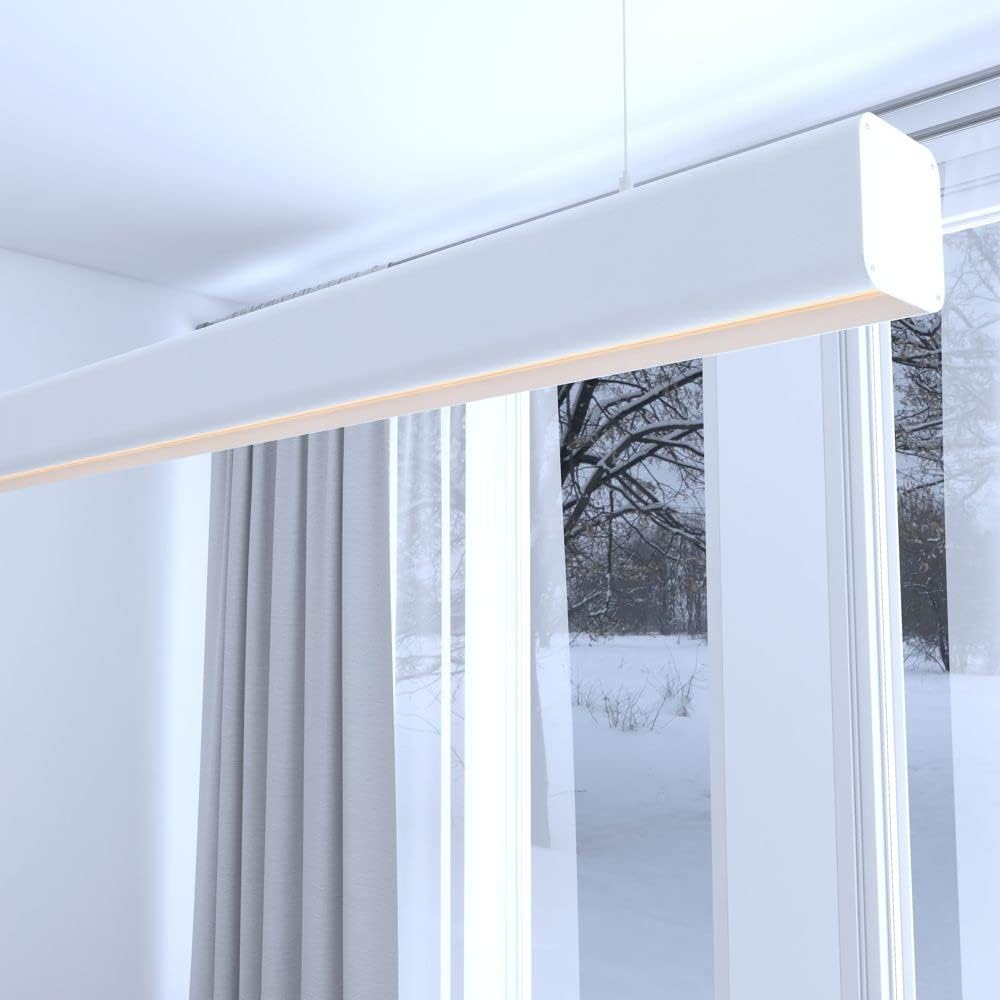 Lámpara lineal techo colgante blanco 1,5 m - luz natural 4000k