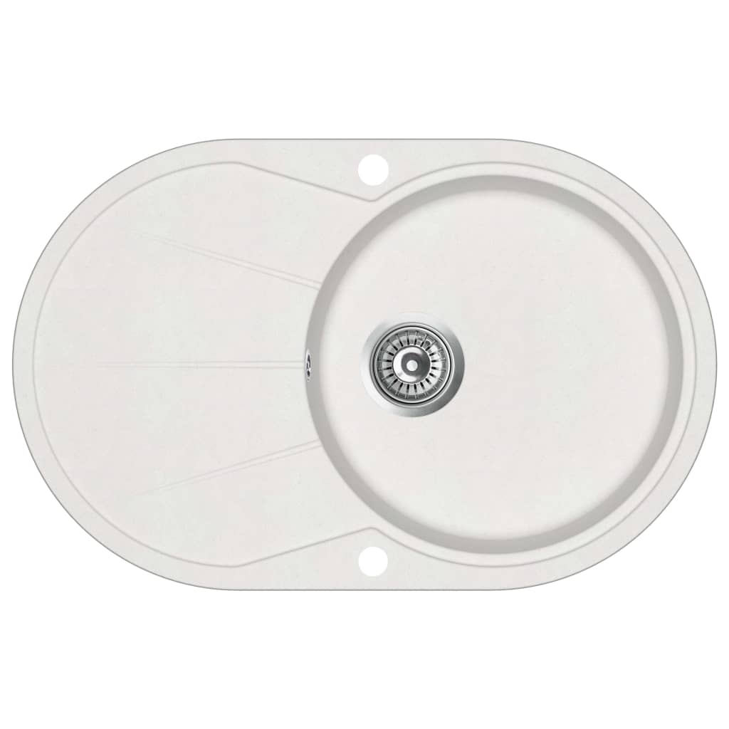 Fregadero de cocina de un seno 78 x 50