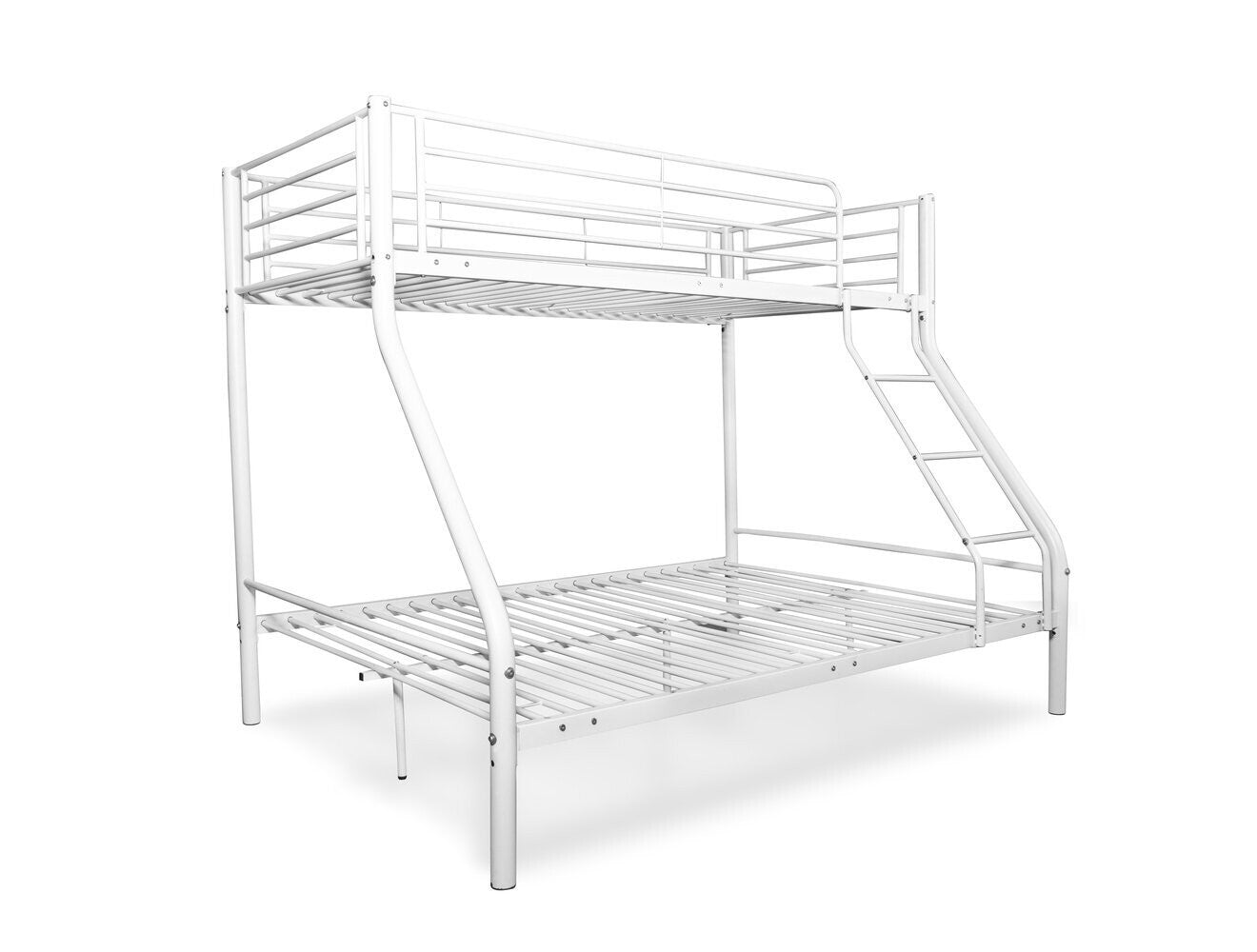 Litera de matrimonio metalica as121 blanco