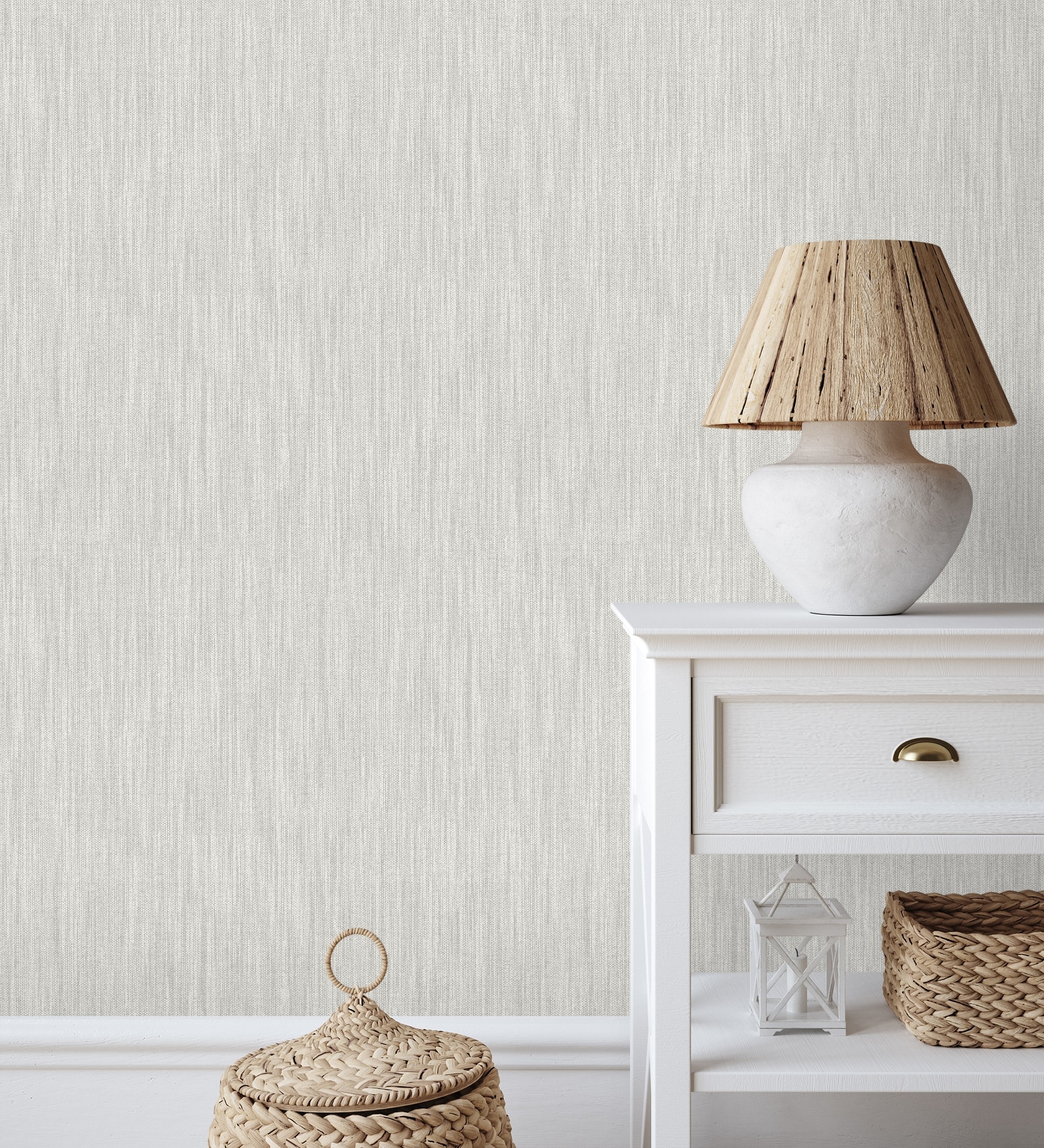 Papel pintado gaulan textura de tela lino en 5.23m²