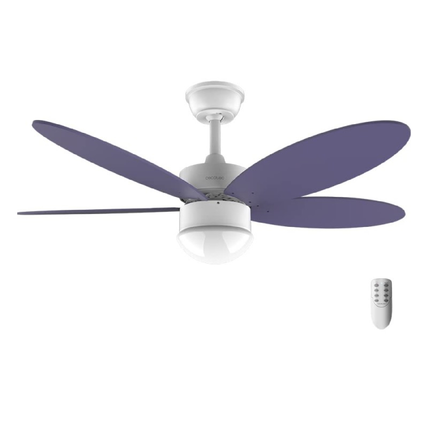 Cecotec ventilador de techo energysilence aero 4260 púrpura, 40 w, motor dc