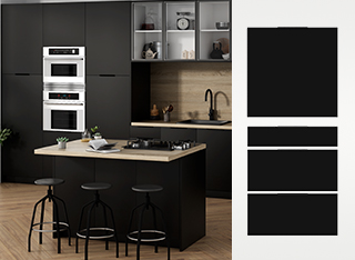 Cocina Zen Negra
